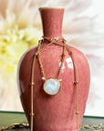 Comet Necklace | Moonstone