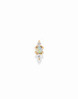 Alter Ego Flat Back Stud | 14K | Single