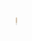 Diamond Pave Bar Flat Back Stud | 14K | Single