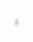 Uptown Girl Stud | 14K | Single