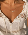 Tiered Pear Drop Necklace