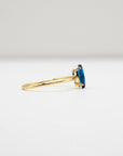 Sapphire CZ Marquise Ring