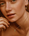 Lysia Dark Green Necklace