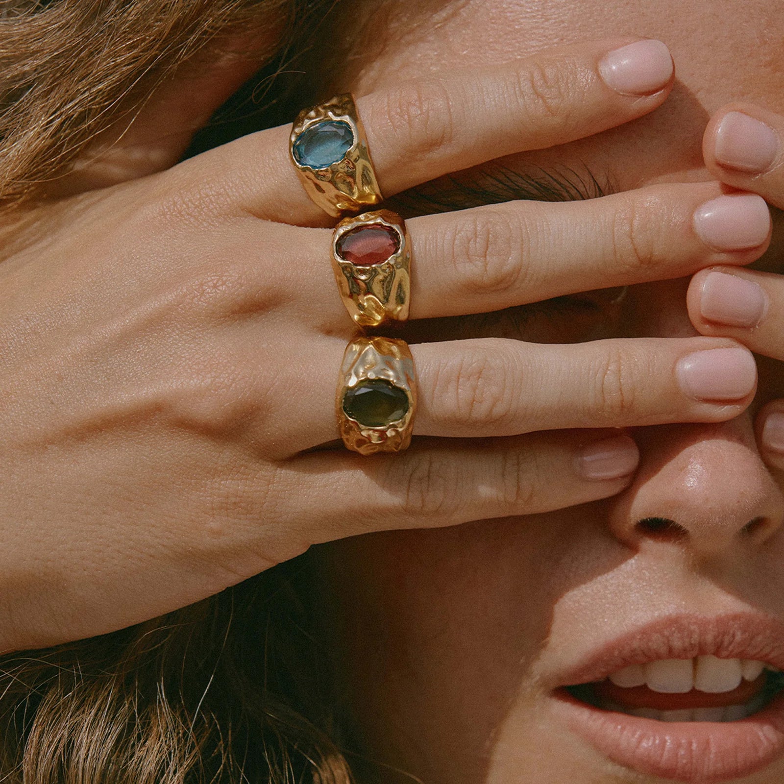 Carmen Rosewood Ring
