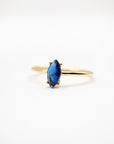 Sapphire CZ Marquise Ring