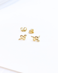 Tiny Snake Studs