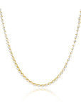 Kira Tennis Necklace | Gold