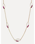 Lucca Necklace | Ruby