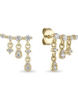 Waterfall Chain Drop Earrings