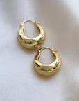 Coco Chunky Hoop Earrings Earrings Katie Waltman Jewelry