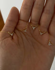 Diamond Peak Necklace | 14K