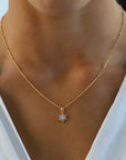 Petite Opal Star Necklace Necklaces Katie Waltman Jewelry