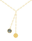 Calla Necklace | Labradorite