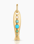 Amalfi Fish Necklace | Gold
