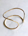 Hammered Wrap Adjustable Cuff