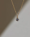 Penelope Small Bezel Necklace