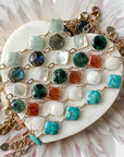 Square Helios Bracelet | Mother of Pearl