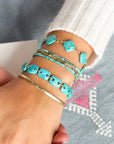 Square Helios Bracelet | Mother of Pearl