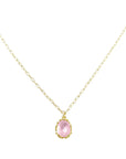 Selima Necklace | Rose Quartz