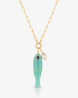 Fortuna Colette Necklace | Amazonite