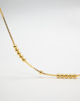 Dainty Four-to-One Station Necklace