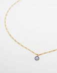 Figaro Chain Eye Necklace