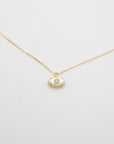 Gemstone Eye Charm Necklace