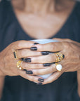 Geam Ring | Green Tourmaline