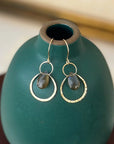 Ophelia Earrings | Labradorite