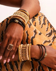 Panthére Bangle | Chocolat