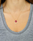 Ophelia Necklace | Ruby
