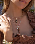 Fortuna Lariat Necklace | Tiger's Eye