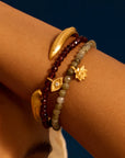 Intentional Journey Gemstone Lotus Bracelet