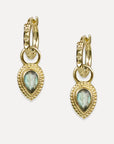 Ellis Charm Huggie Earrings