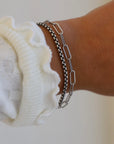 Holland Round Box Chain Bracelet