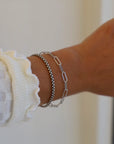 Holland Round Box Chain Bracelet