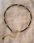Khaya Beaded Gem Bracelet Bracelets P&K Black