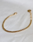 Holland Round Box Chain Bracelet