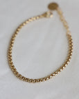 Holland Round Box Chain Bracelet