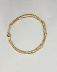 Double Row Bezel CZ Bracelet