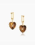 Isabel Earrings | Tiger's Eye