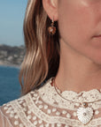 Isabel Earrings | Tiger's Eye