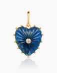 Malene Heart Necklace | Apatite