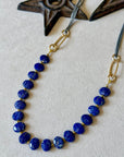 Abacus Necklace | Lapis