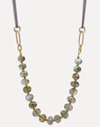 Abacus Necklace | Labradorite