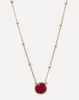 Comet Necklace | Ruby
