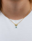 Odyssey Necklace | Green Quartz