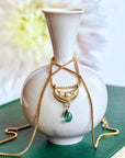 Odyssey Necklace | Green Quartz