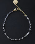 Holland Round Box Chain Bracelet