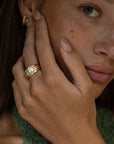 Velora Ring | Blue Topaz